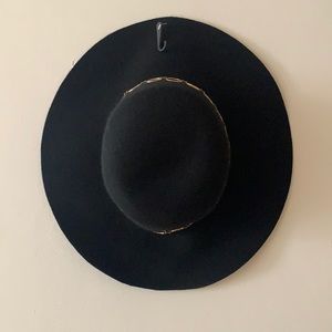 Felt Hat, River Island gold chain band